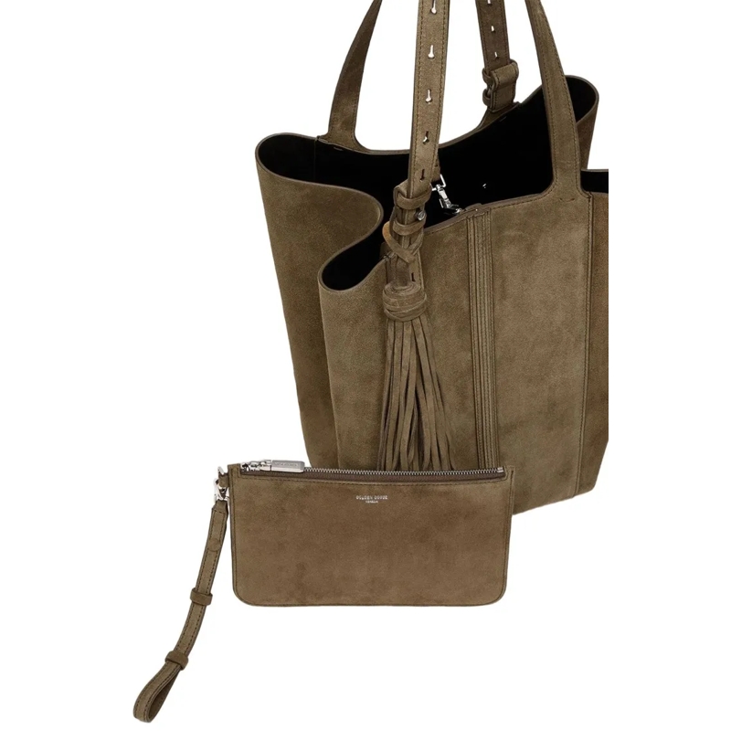 Golden Goose Tote Brown 24/7 North South Shopping Bag Brown(Image 4)