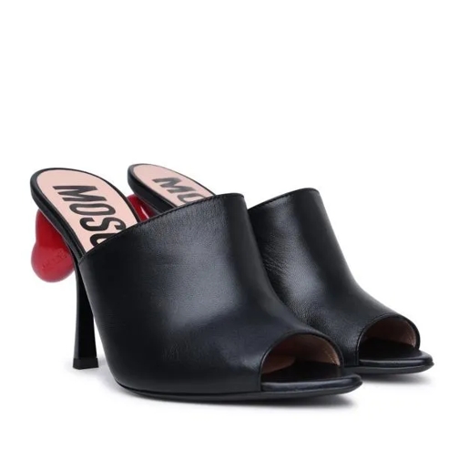 Moschino Sandale Heart Sandal Black