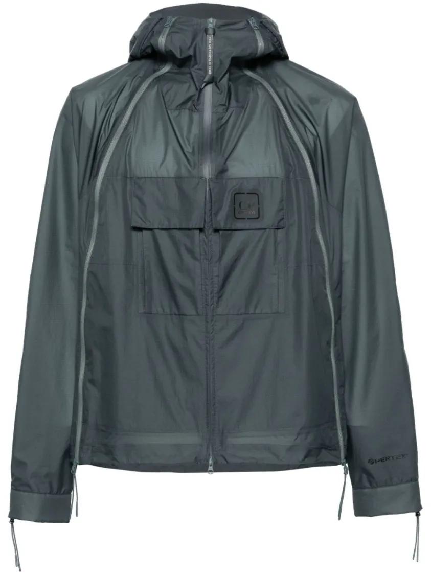 CP Company - Jacket With Logo - Größe 52 - grau