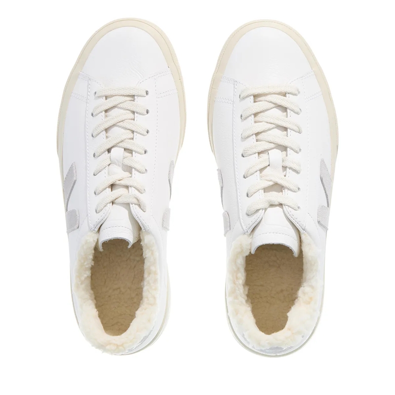Veja Low-Top-Sneaker Campo Winter Extra White Light Grey(Image 6)