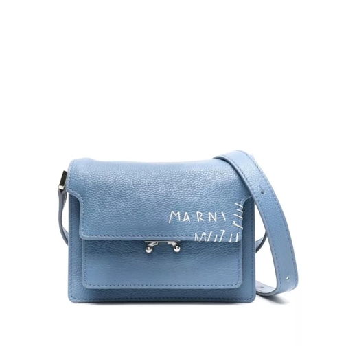 Marni Blue Trunk Mini Bag Blue Mini Tas