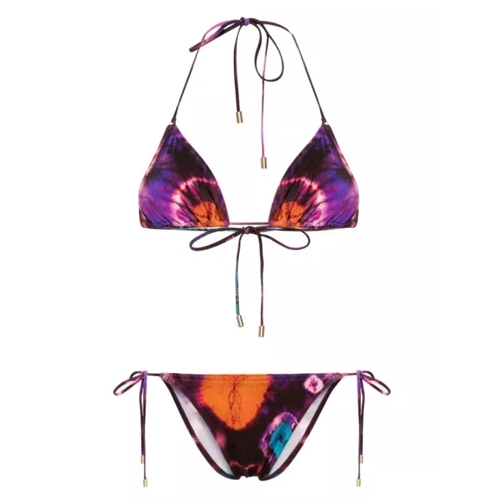 Zimmermann Acadian Tie-Dye Bikini Set Multicolor 