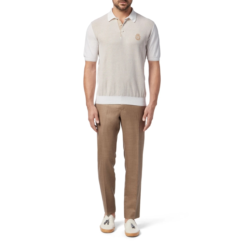 BILLIONAIRE Top Pullover Crest weiss(Image 3)