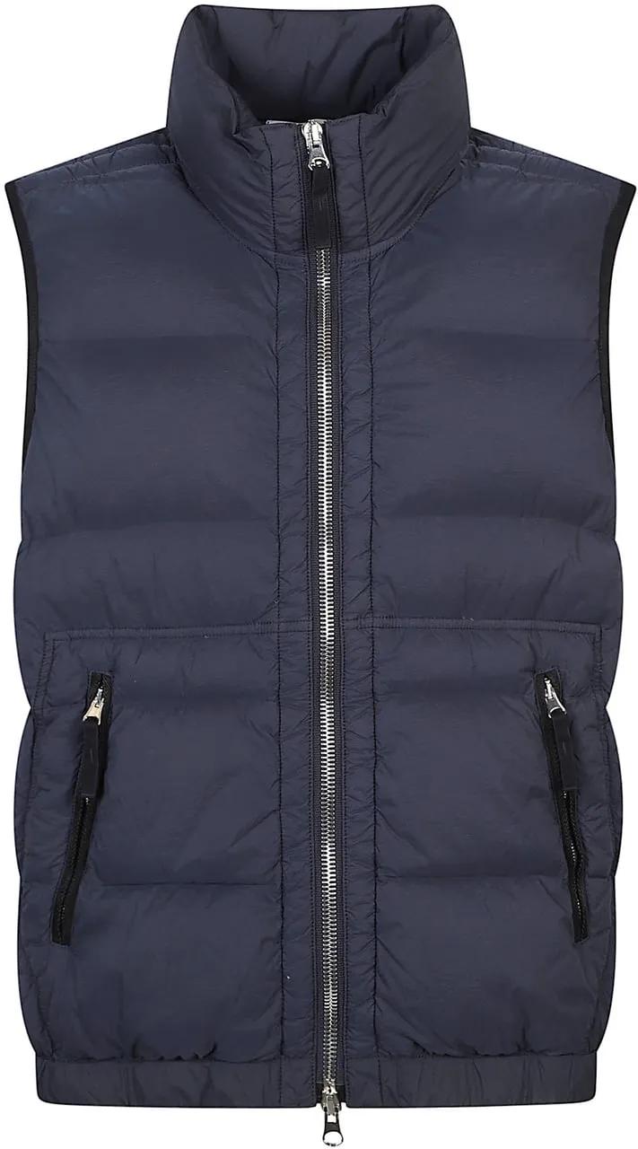 Stone Island - Rds Down Vest Blue - Größe XL - blau
