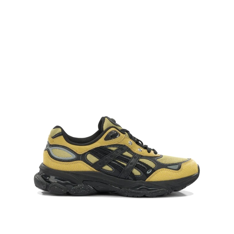 Asics Sneaker basse Sporty Yellow And Black Sneakers With Textured Sol Black