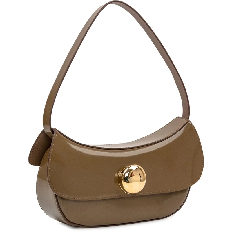 Marni Schultertasche Borsa Hobo Medium taupe(Image 2)