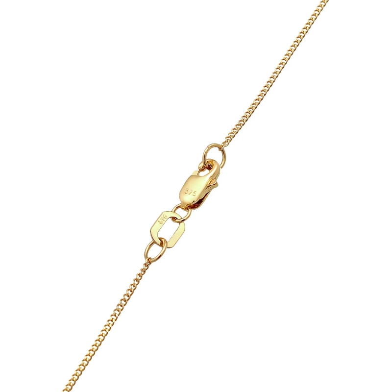 Elli Mittellange Halskette Schmuckset Herz Liebe Solitär Diamant (0.015 ct.)  gold(Image 5)