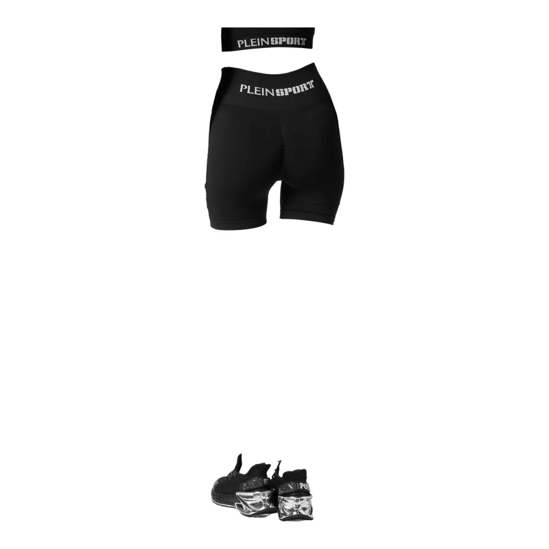 Plein Sport  Shorts Logo schwarz(Image 2)