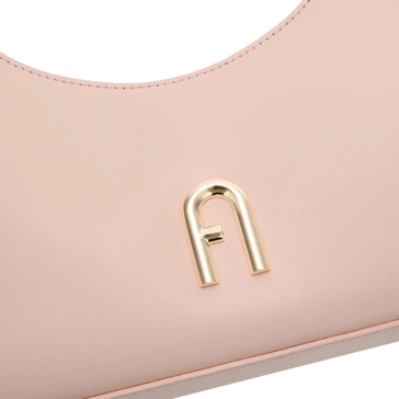 Furla Furla Diamante Mini Shoulder Bag Dusty Pink | Schoudertas