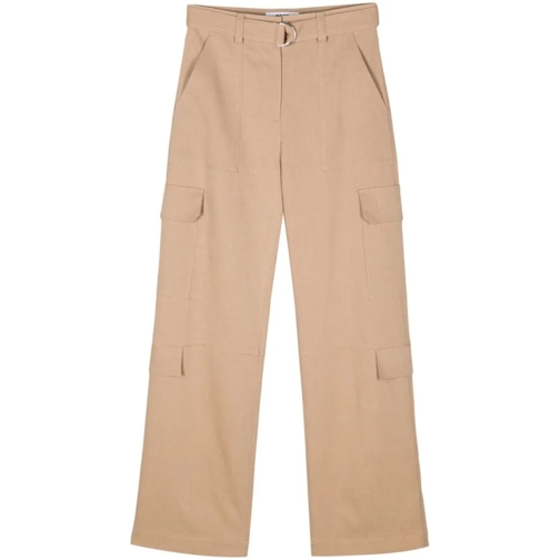 MSGM  Sand Beige Tapered Leg Pants Neutrals