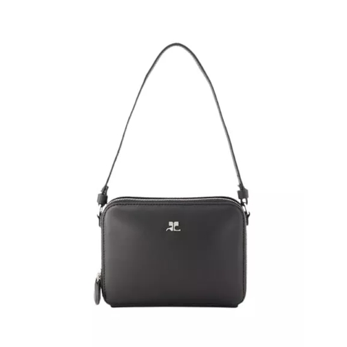 Courrèges Cloud Reflex Bag - Leather - Black Black Schoudertas