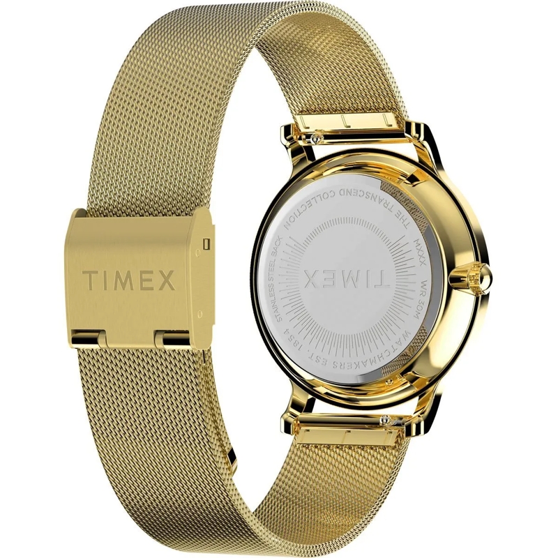 Timex Automatikuhr Quarz Analog Uhr Analog Uhr Transcend‚Ñ¢ gold(Image 5)