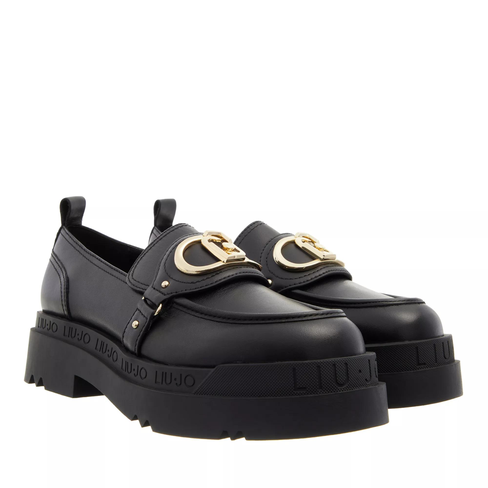 Liu Jo Love 41 Black Moccasins - 307-S3039A-01