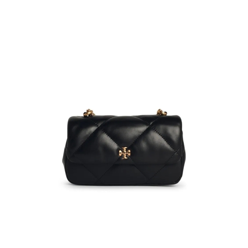 Tory Burch Schultertasche Kira' Small Black Leather Crossbody Bag Black