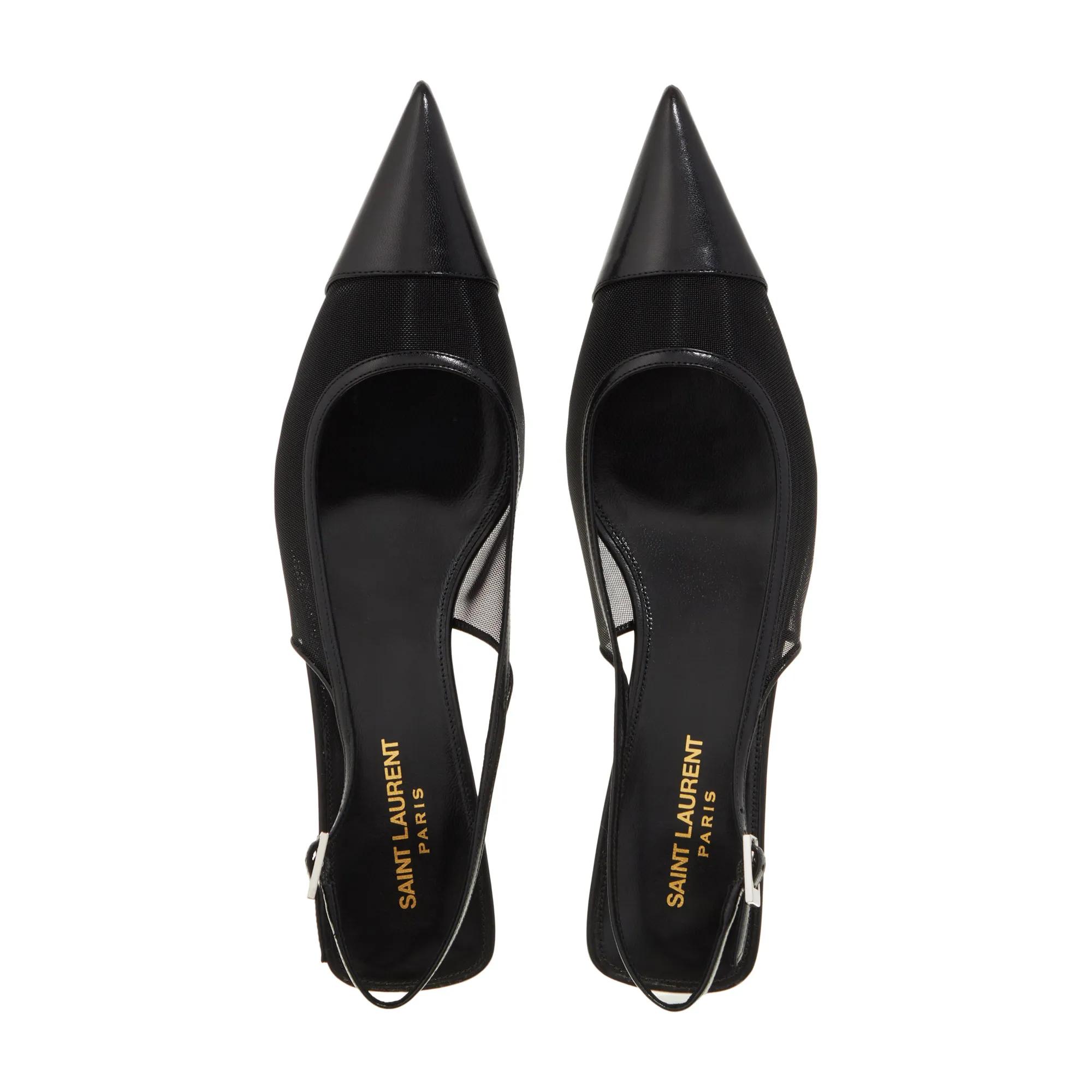 Thumbnail - Saint Laurent Pumps & High Heels - Mesh Slingsback Pumps - Gr. 36 (EU) - in Schwarz - für Damen