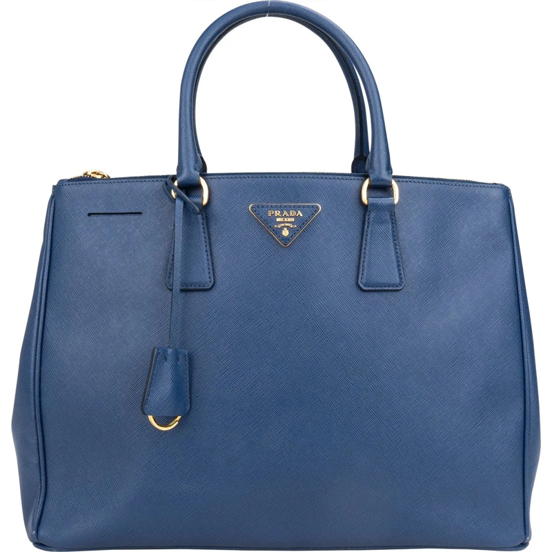 Prada Schultertasche Prada Blue Saffiano Leather Galleria Handbag mehrfarbig