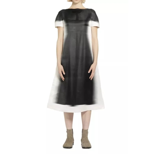 Loewe Blurred Print Dress Black 