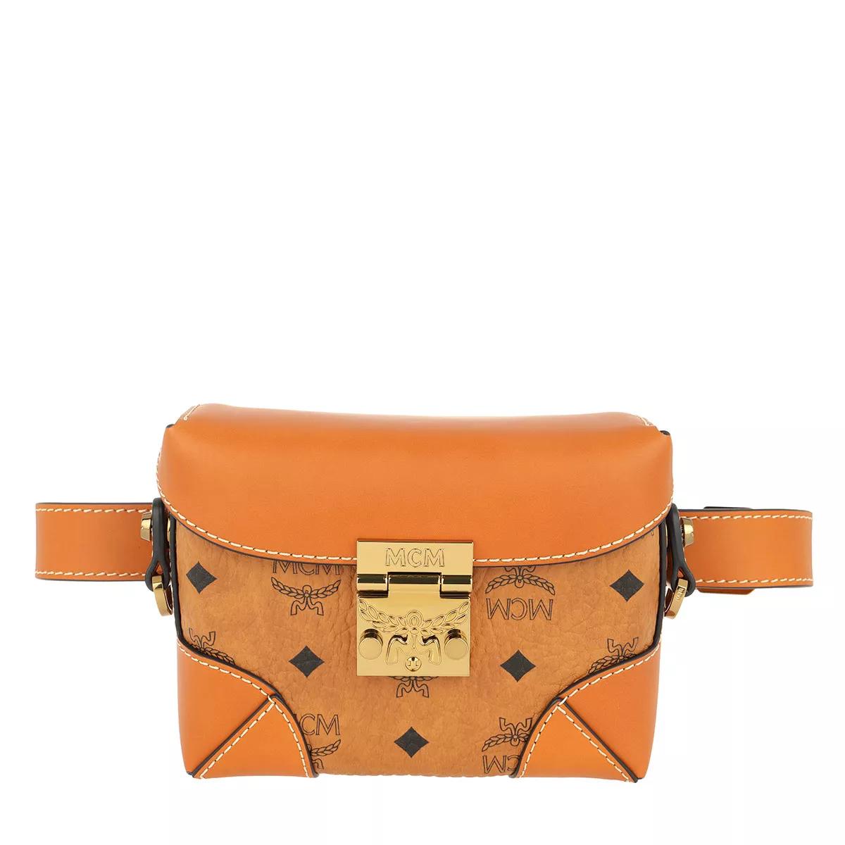 MCM Cognac Monogram Visetos Belt Bag 35m62s – Bagriculture