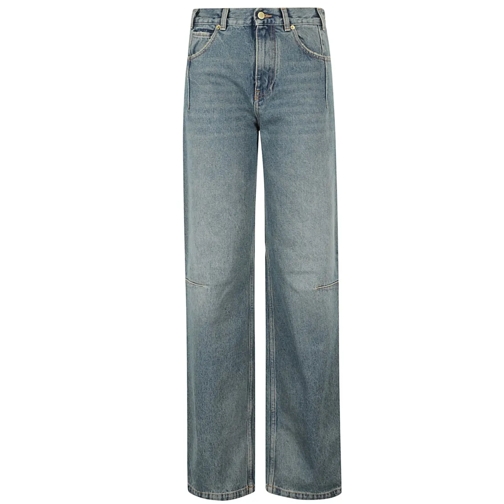 Darkpark Jeans Straight-Leg Jeans With Classic 5-Pocket Design Blue