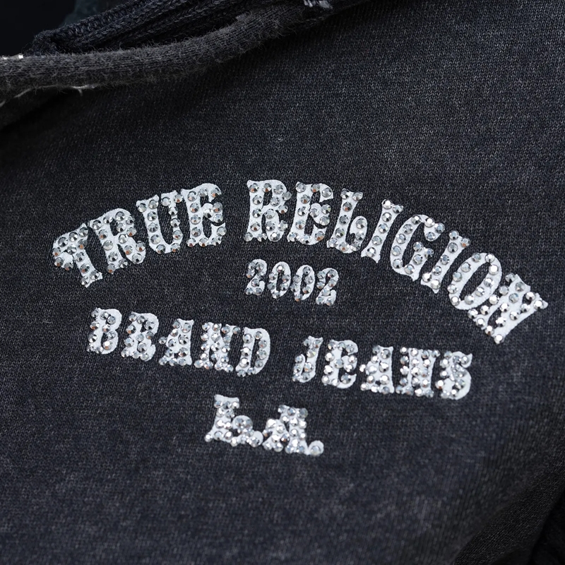 True Religion  Zip-Hoodie schwarz(Image 5)