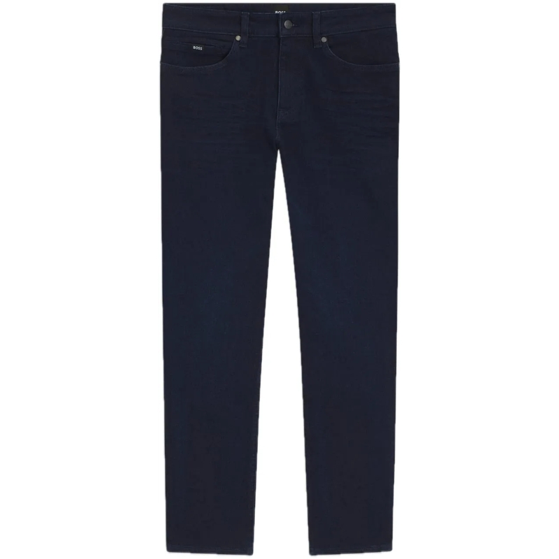 Boss Slim-Fit-Jeans H-Delaware Cashmere Touch Navy blau