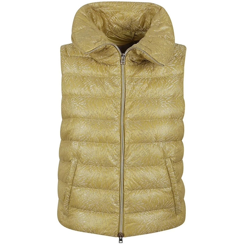 Herno T-Shirt HERNO Padded Vest Jacket gelb