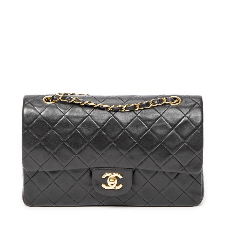 Chanel Crossbody Bag Classic Double Flap 26 schwarz