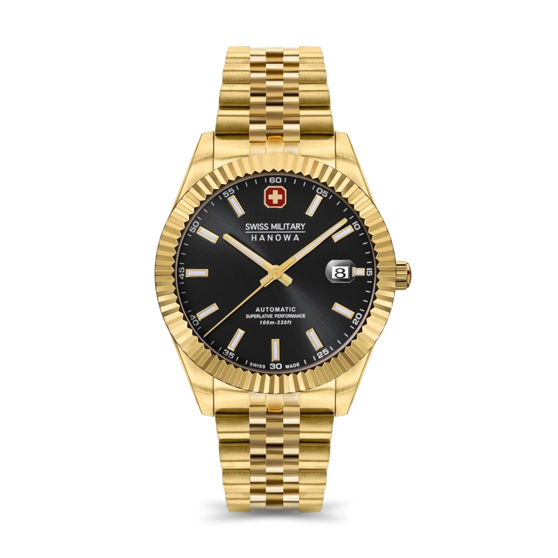 Swiss Military Hanowa Automatikuhr Automatikuhr Diligenter gold