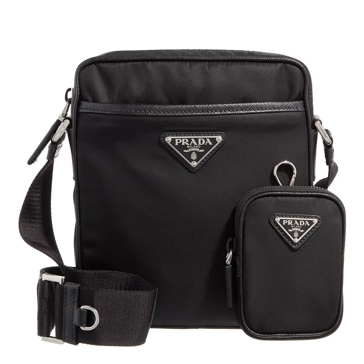 Prada tessuto saffiano online crossbody bag