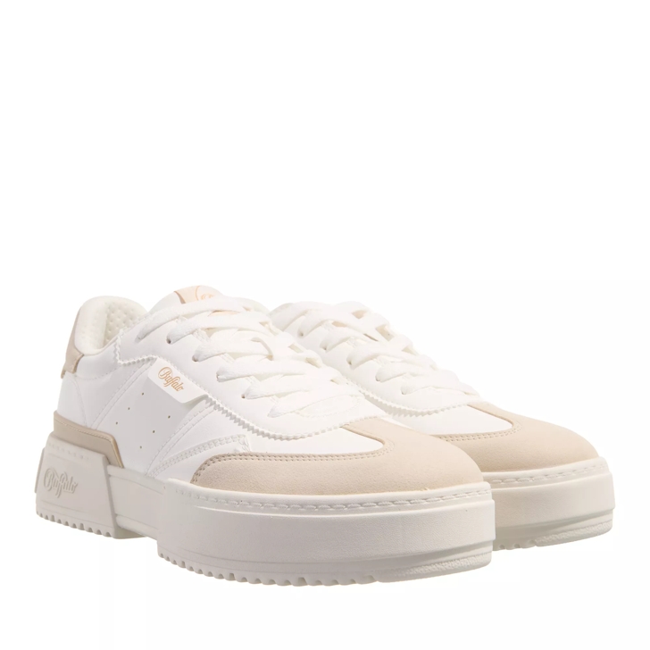 Buffalo Rse Cmp White Cream Low Top Sneaker
