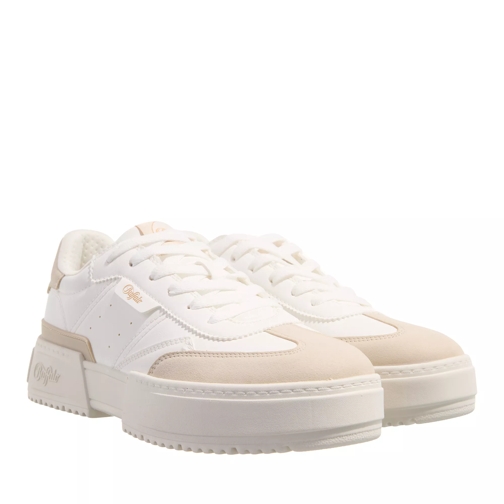Buffalo Rse Cmp White/Cream Low-Top Sneaker