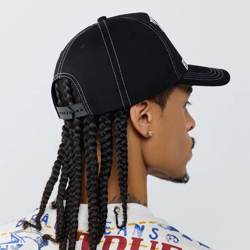 True Religion Hut - Verstellbare Riemen am Hinterkopf- Verstärktes  schwarz(Image 3)