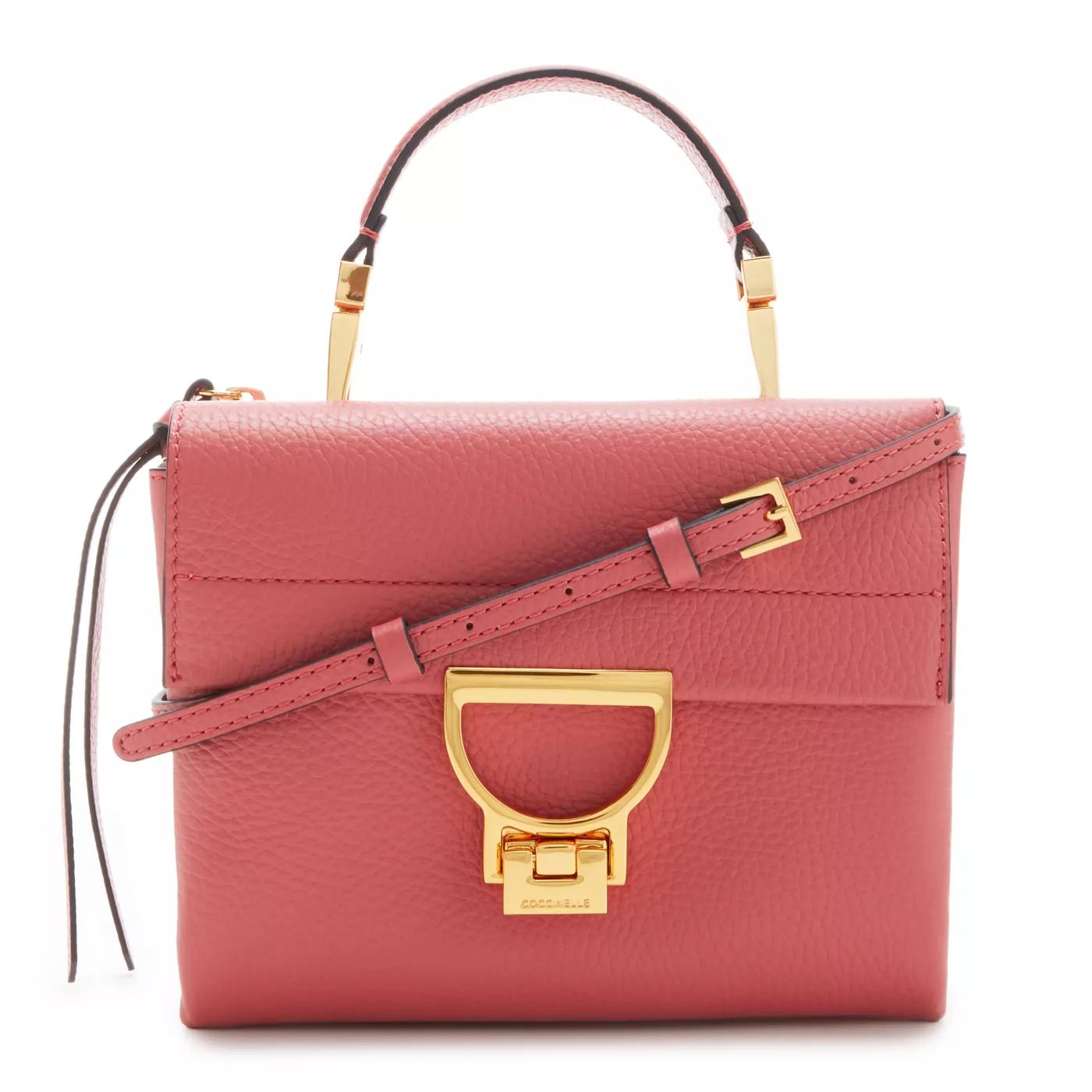 Coccinelle Crossbody Bags - Coccinelle Arlettis damen Handtasche Rosa E1MD555B - Gr. unisize - in Gold - für Damen