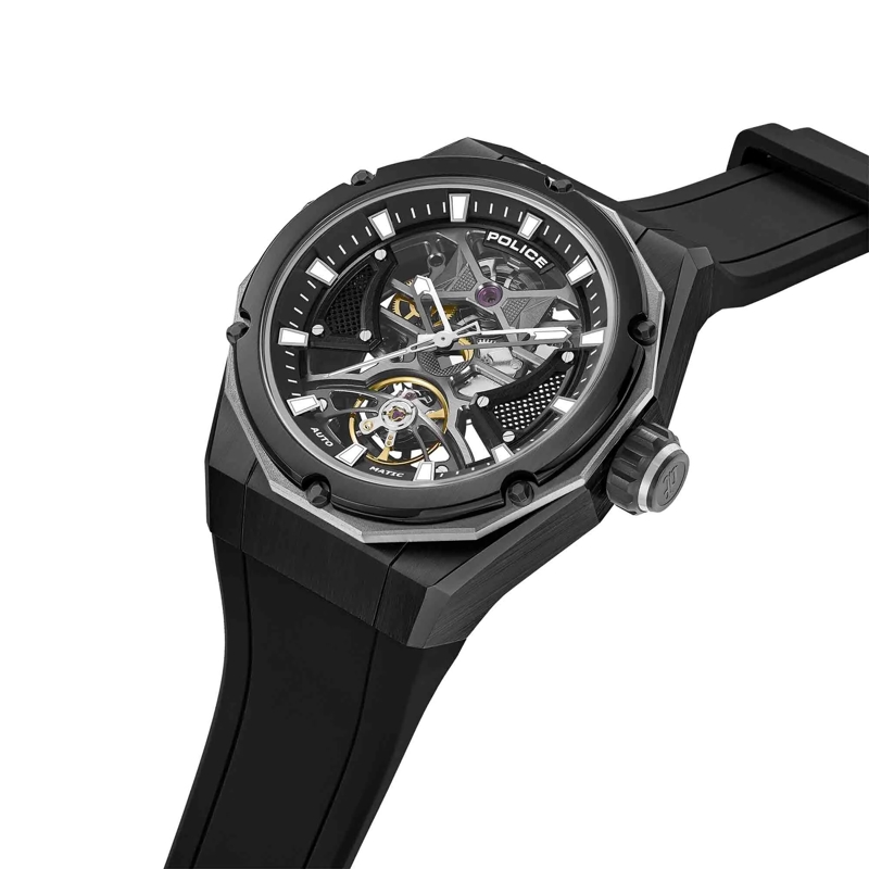 Police Automatikuhr Automatikuhr Dayton schwarz(Image 2)