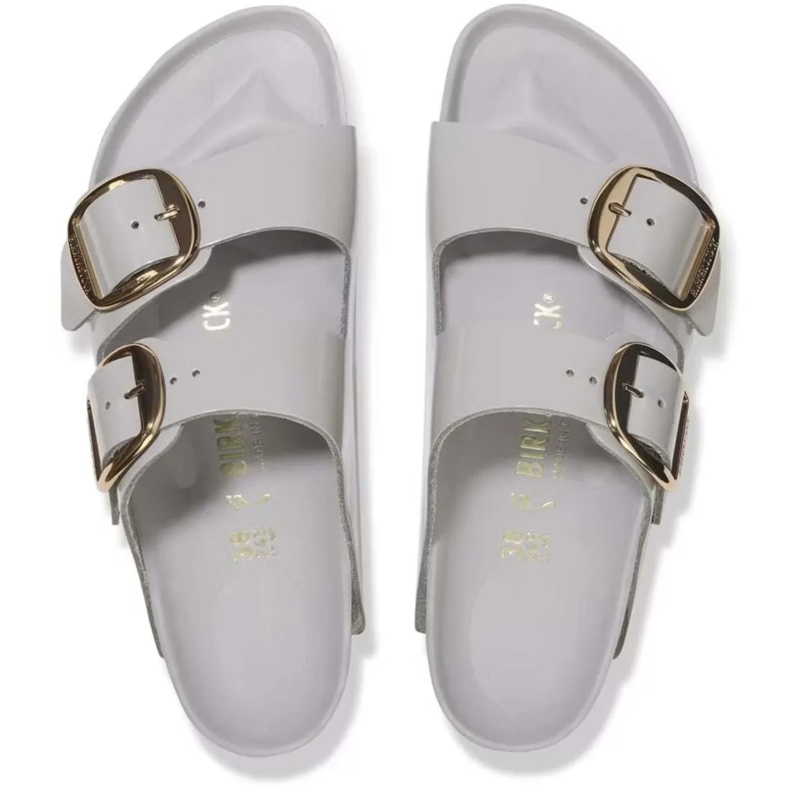 Birkenstock Sandalen Birkenstock Arizona Big Bickle Slippers Lichtgrijs grau(Image 3)