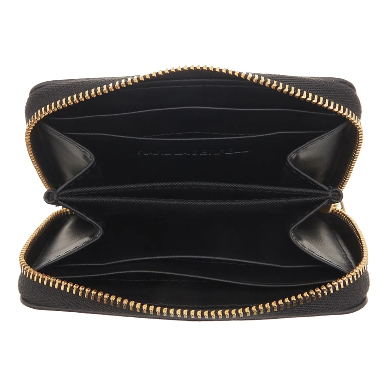 Karl Lagerfeld Portemonnaie mit Zip-Around-Reißverschluss K/Kuilt Sm Zip Around Wallet Black(Image 5)