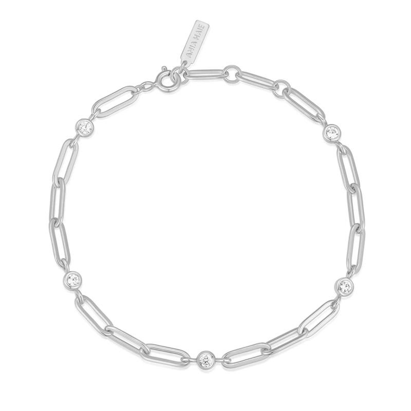 Ania Haie Armband 925er Sterlingsilber Paper Clip silber(Image 2)