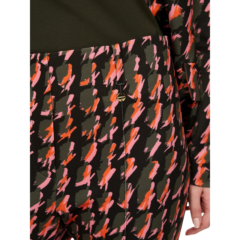 Marc Cain Stoffhose Hose FREDERICA tigerlily(Image 4)
