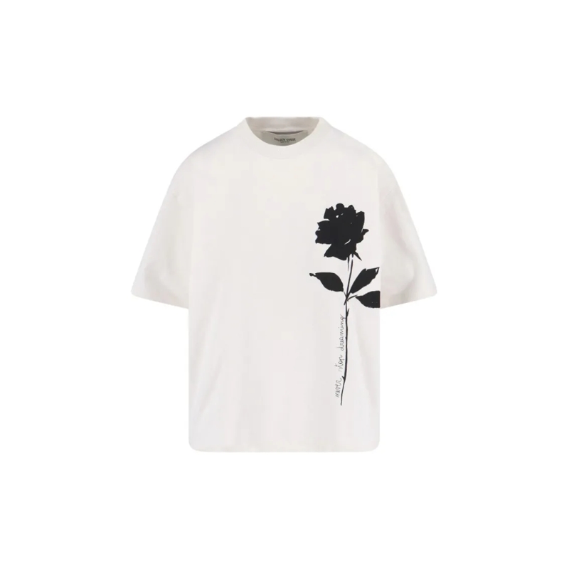Golden Goose T-shirt "Journey" T-Shirt – White White