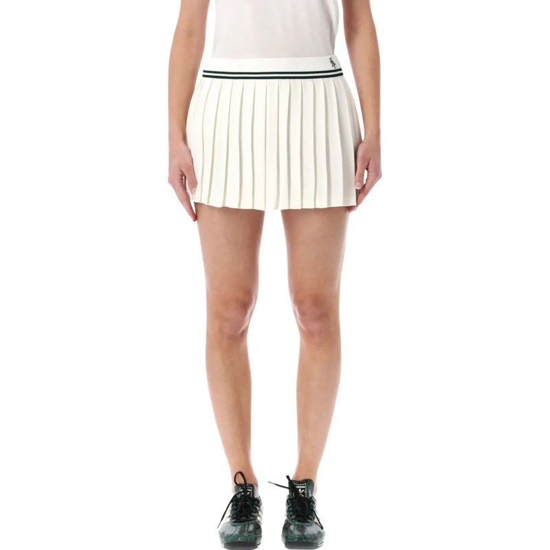 Sporty And Rich Minirock Src Abigail Mini Skirt Neutrals