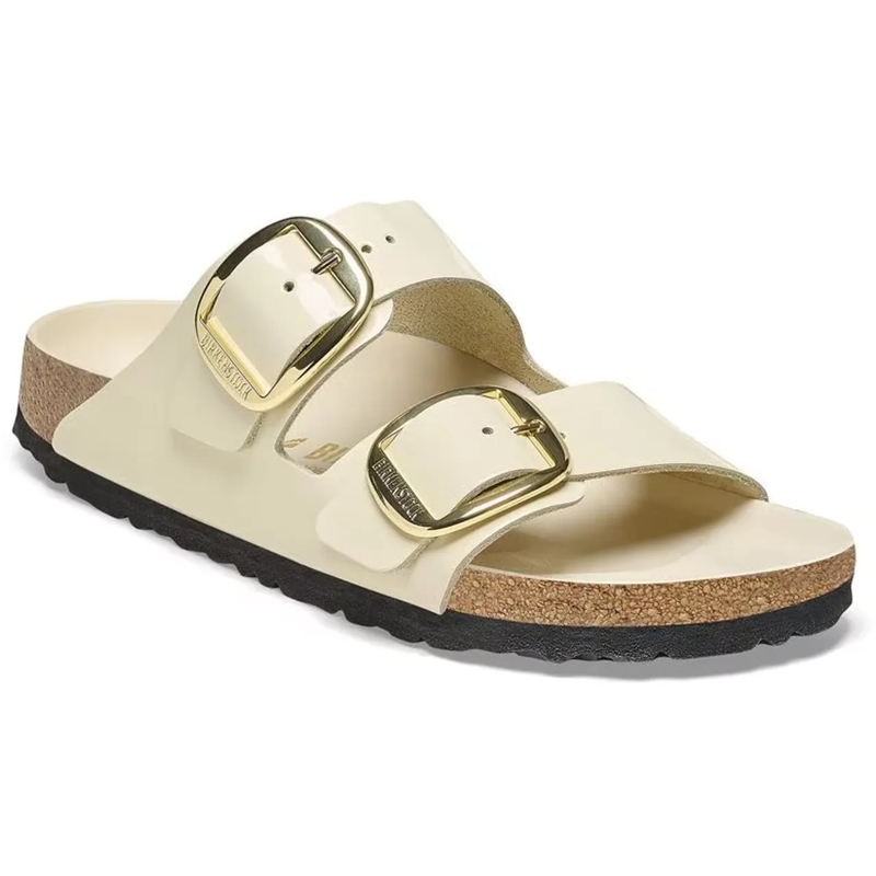 Birkenstock Sandales Sandals Shine Ecru mehrfarbig