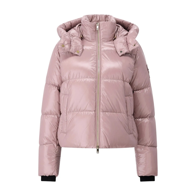 Moose Knuckles Blazer Steppjacke Moonstone aus Daunen Rosa