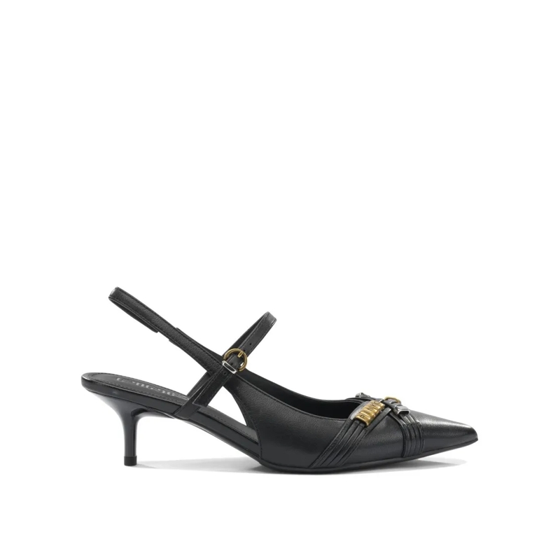 Pinko Pumps Pointed Toe Slingback Pumps Black