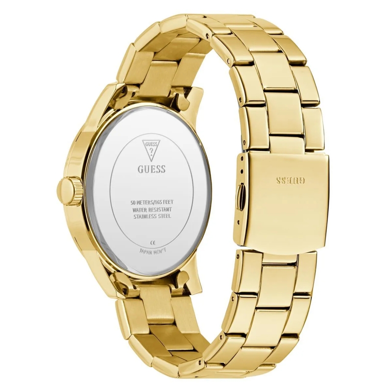 Guess Quarzuhr Quarz-Analoguhr Collegiate G gold(Image 4)