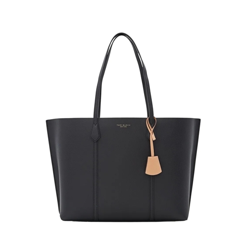 Tory Burch Perry Triple-Compartment Tote Bag Black Tote