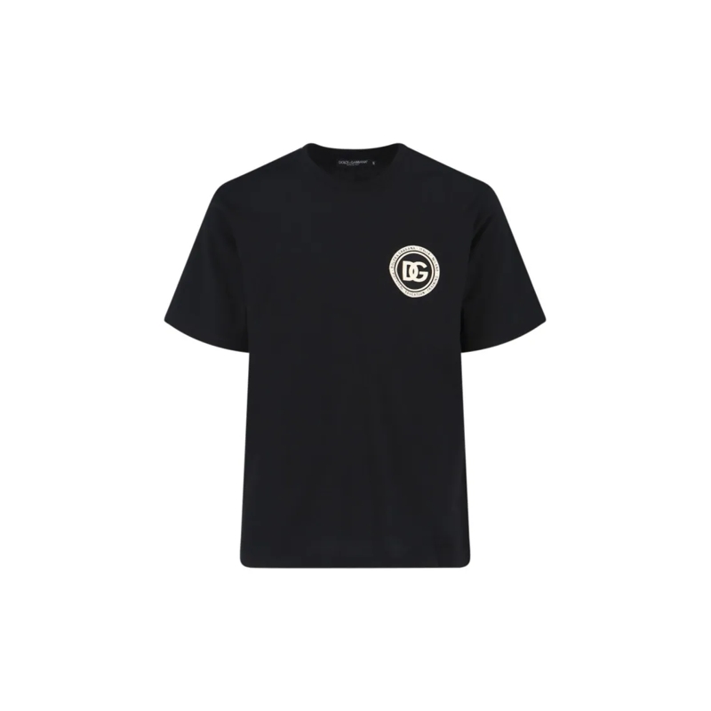 Dolce&Gabbana T-Shirt Logo T-Shirt – Black Black