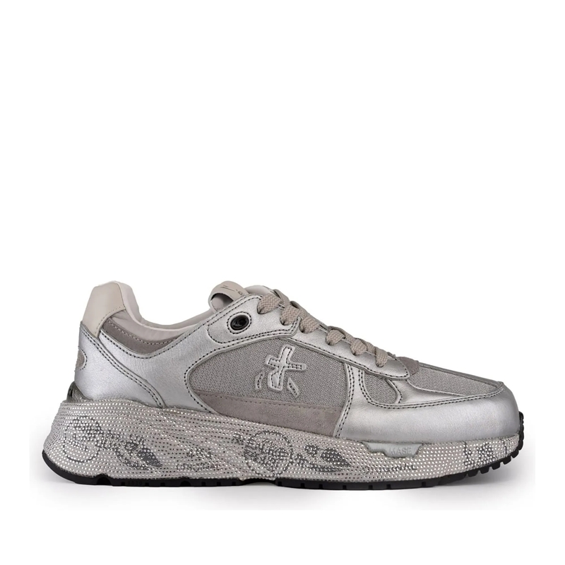 Premiata Lage-top sneaker Sneakers Silver silber