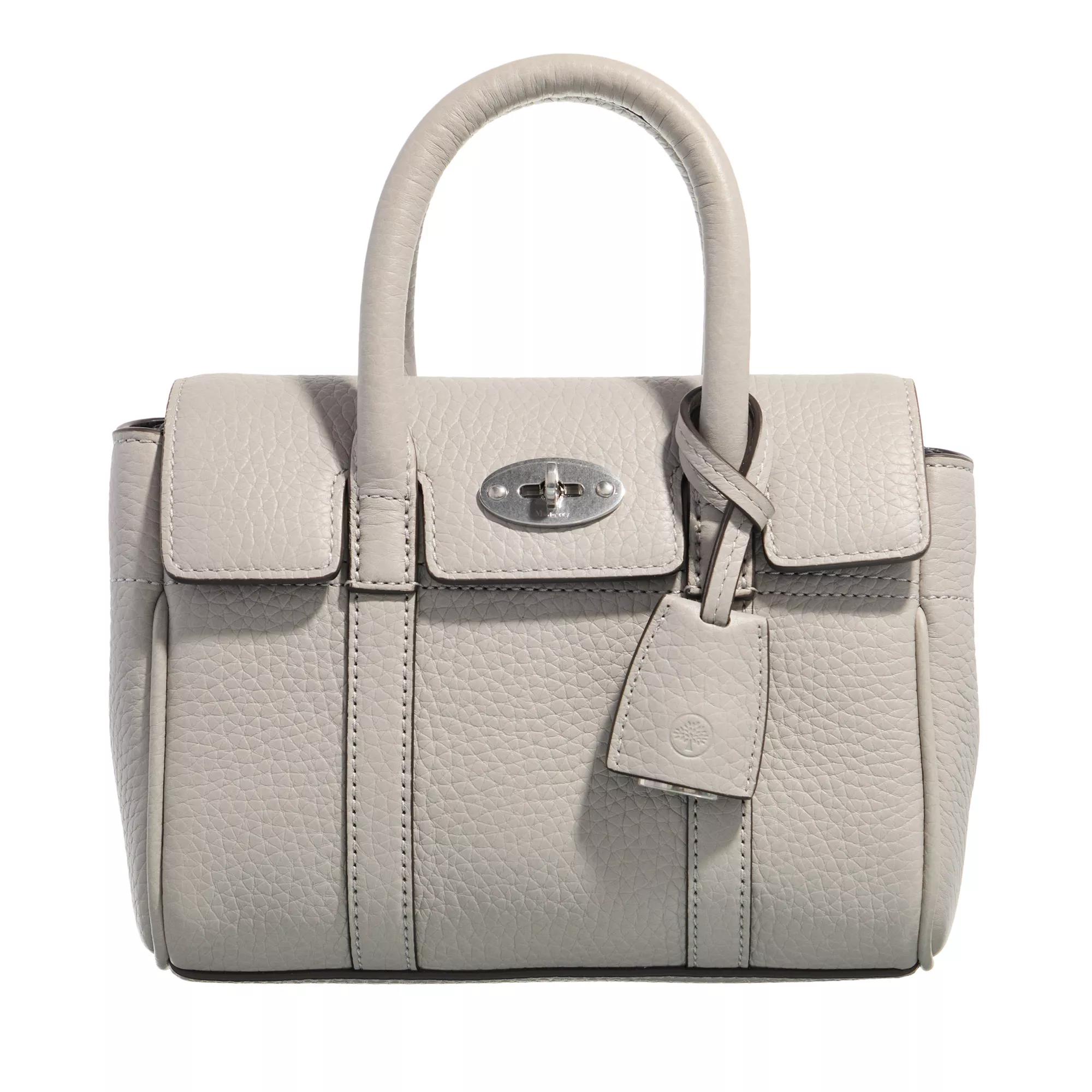 Mulberry Crossbody Bags - Mini Bayswater Heavy Grain - Gr. unisize - in Grau - für Damen