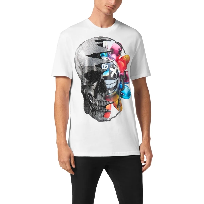 Philipp Plein T-Shirt T-Shirt Smile weiss(Image 3)