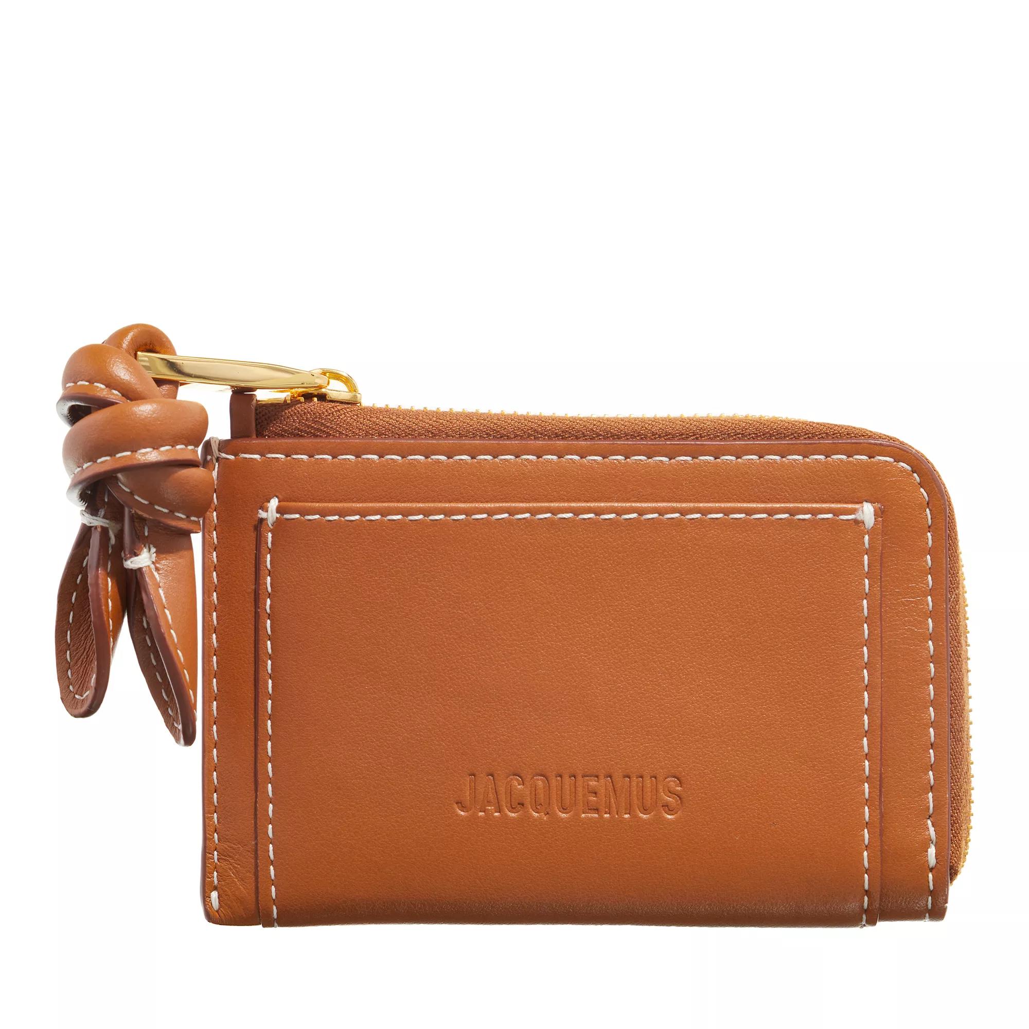 Jacquemus Portemonnaies - Wallet - Gr. unisize - in Braun - für Damen